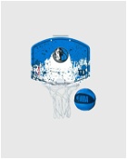 Wilson Nba Team Mini Hoop Dallas Mavericks Blue - Mens - Cool Stuff