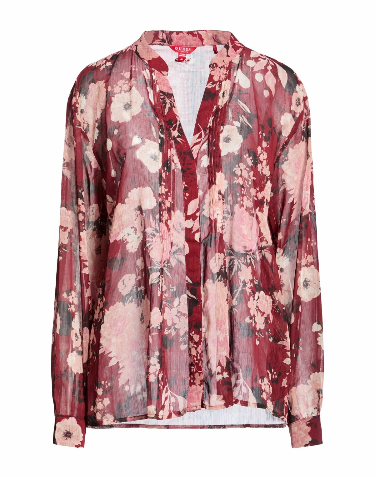 Guess Womens Shirt Burgundy