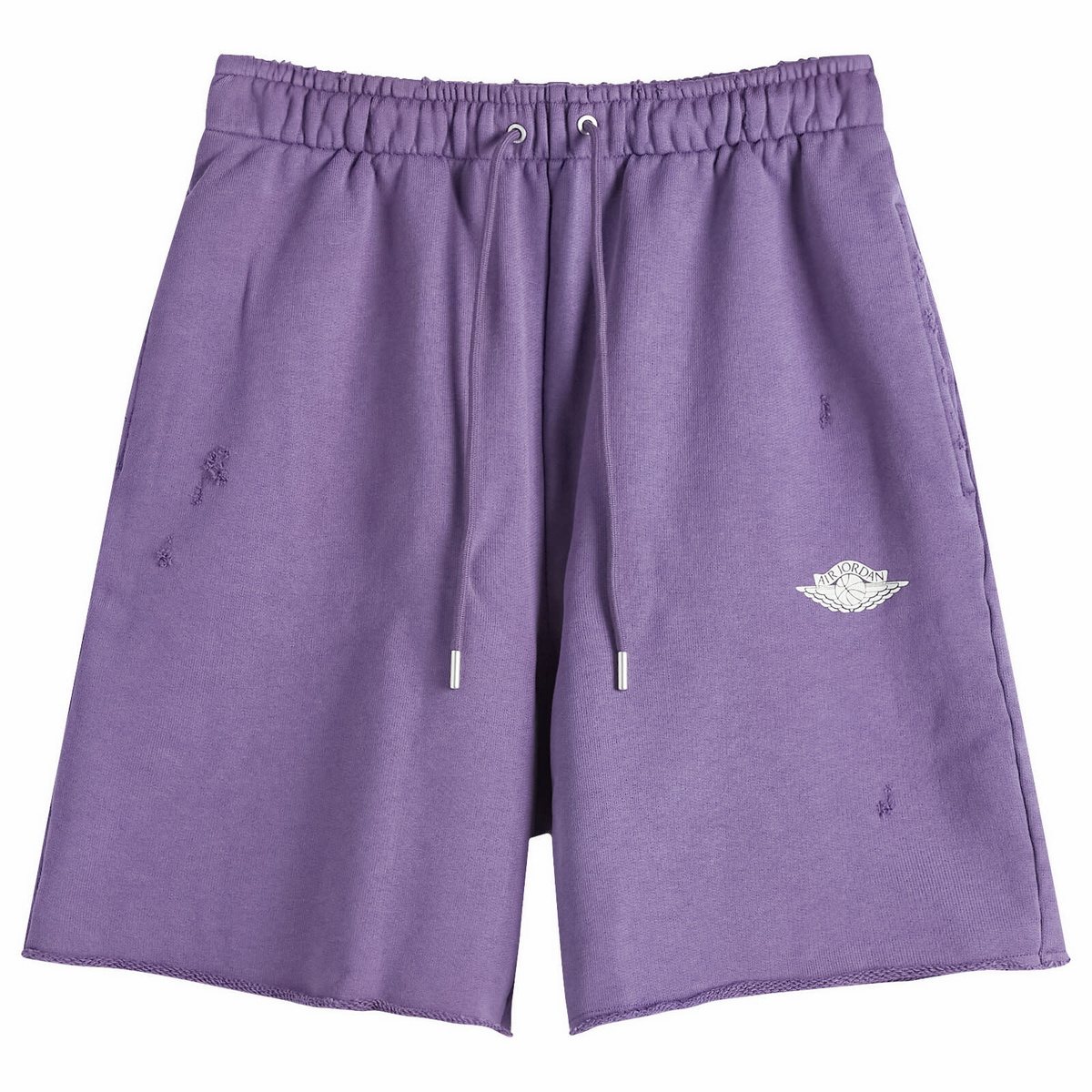 Air Jordan Men's Rare Air Pullover Fleece Short in Purple Earth/Sail