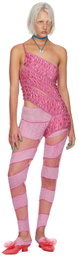 Sinéad O’Dwyer SSENSE Exclusive Pink Spiral Tank Top