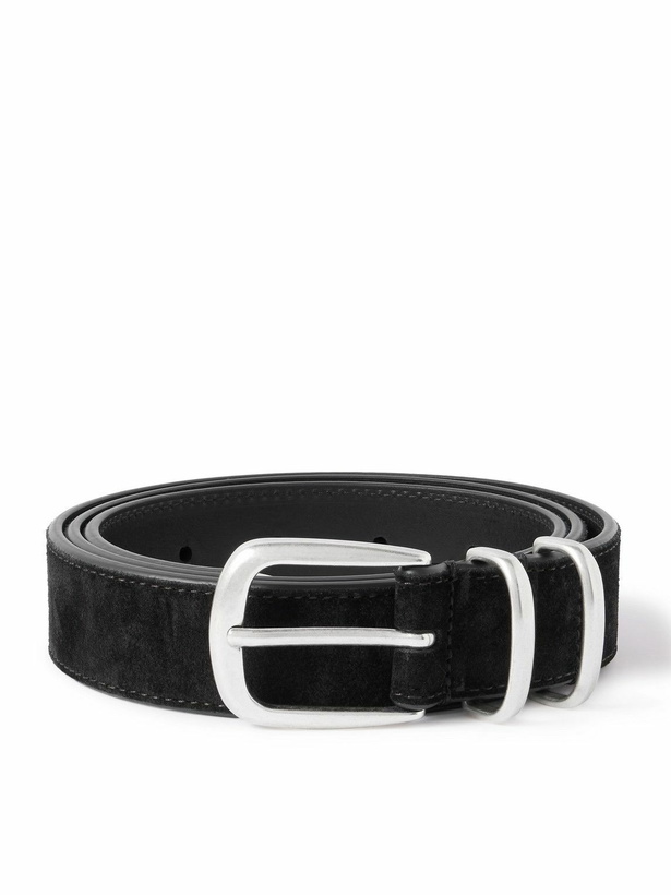 Photo: Officine Creative - 3cm Suede Belt - Black
