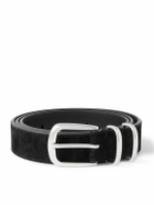 Officine Creative - 3cm Suede Belt - Black