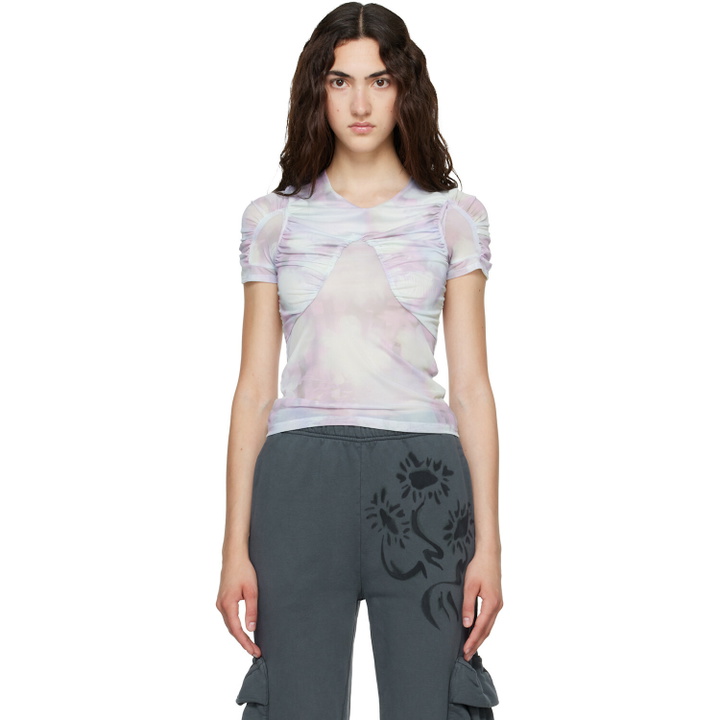 Photo: Collina Strada Blue & Purple Pocket Arc Top