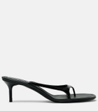 Acne Studios 60 patent leather sandals