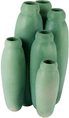 Daniel Cavey Green Cluster Vase