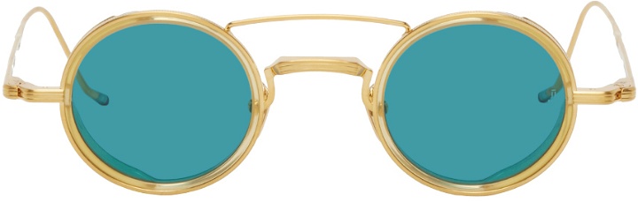 Photo: JACQUES MARIE MAGE Gold Limited Edition Ringo 2 Sunglasses