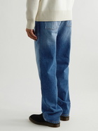 AMI PARIS - Straight-Leg Jeans - Blue