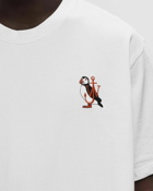 Jw Anderson Puffin Embroidery T Shirt White - Mens - Shortsleeves
