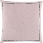 Kvadrat/Raf Simons Pink Double Face Wool Cushion