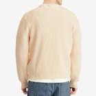 MM6 Maison Margiela Men's Logo Knit in Cream