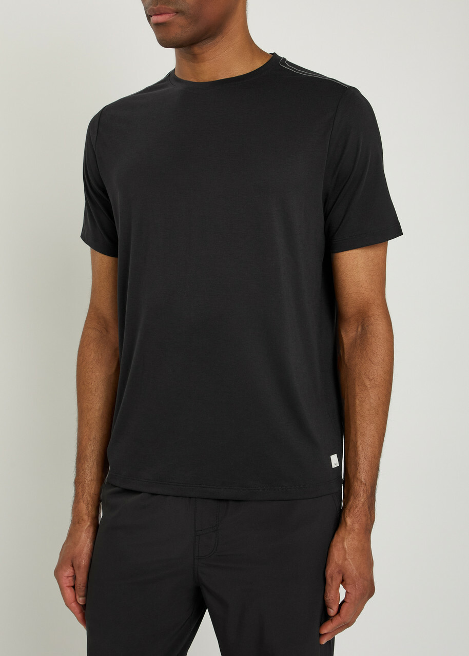Vuori Current Tech Jersey T-shirt Black