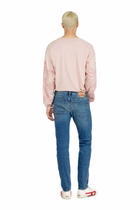 Diesel Slim Jeans Regular Waist 2019 D-Strukt - Jeans Mens in Blue