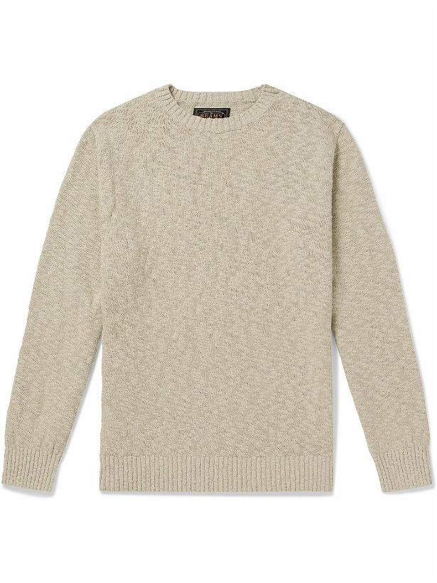 Photo: Beams Plus - Cotton-Blend Sweater - Neutrals