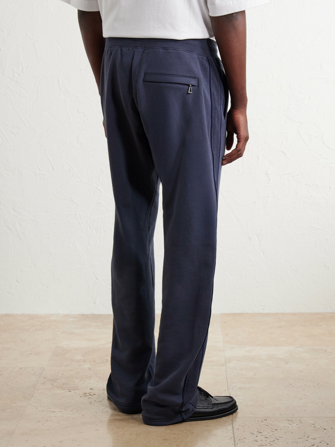 John Elliott - Straight-Leg Cotton-Jersey Sweatpants - Blue