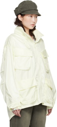 OPEN YY Yellow Cargo Pocket Wind Jacket