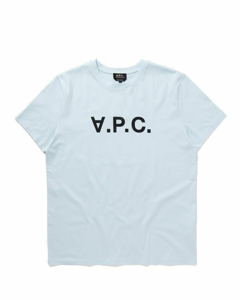 Photo: A.P.C. T Shirt Vpc Color H Blue - Mens - Shortsleeves
