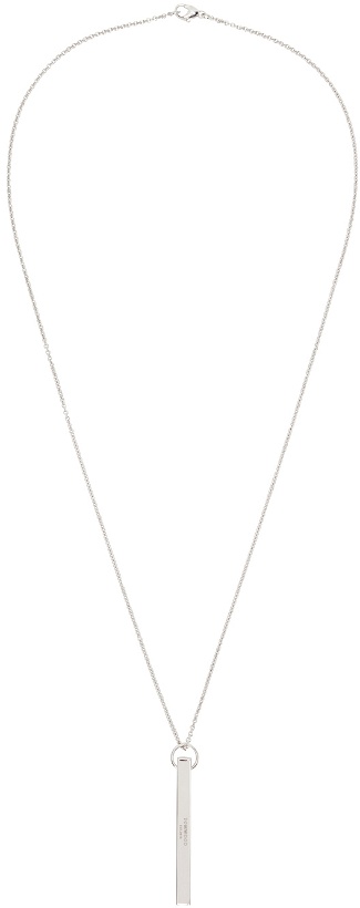 Photo: Tom Wood Silver Cube Chain Necklace