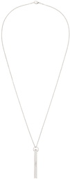 Tom Wood Silver Cube Chain Necklace