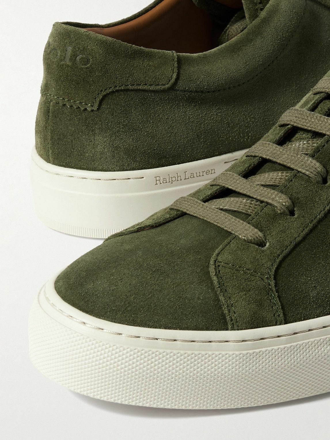 Polo Ralph Lauren - Jermain Lux Suede Sneakers - Green