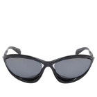 Prada Eyewear Men's A26S Sunglasses in Black/Grey 