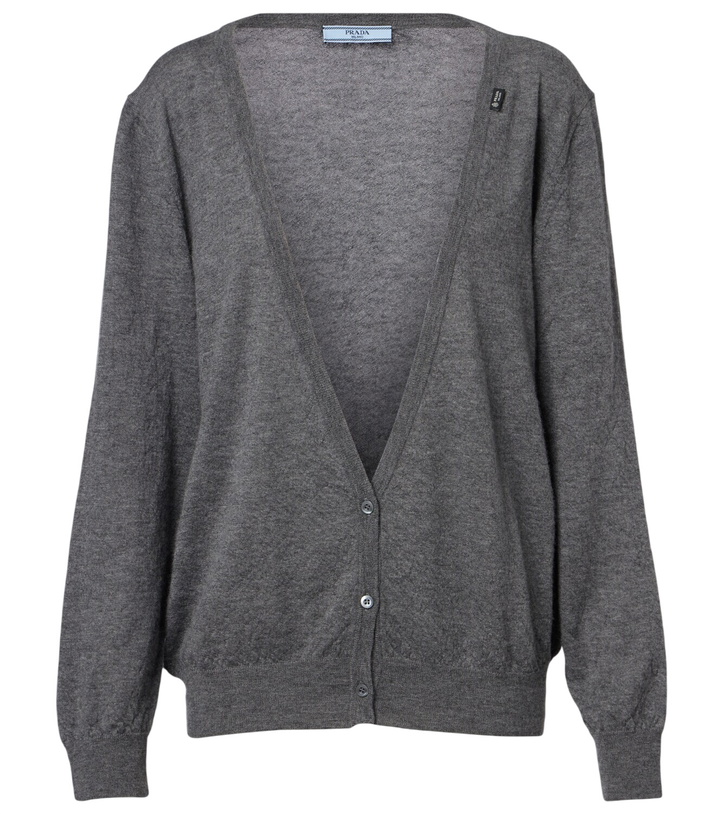 Photo: Prada Cashmere cardigan