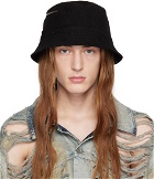 Rick Owens DRKSHDW Black Pocket Gilligan Hat