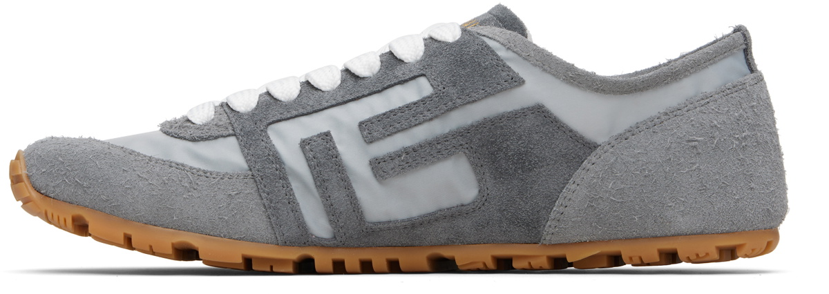 BALMAIN Gray Racer 45 Sneakers