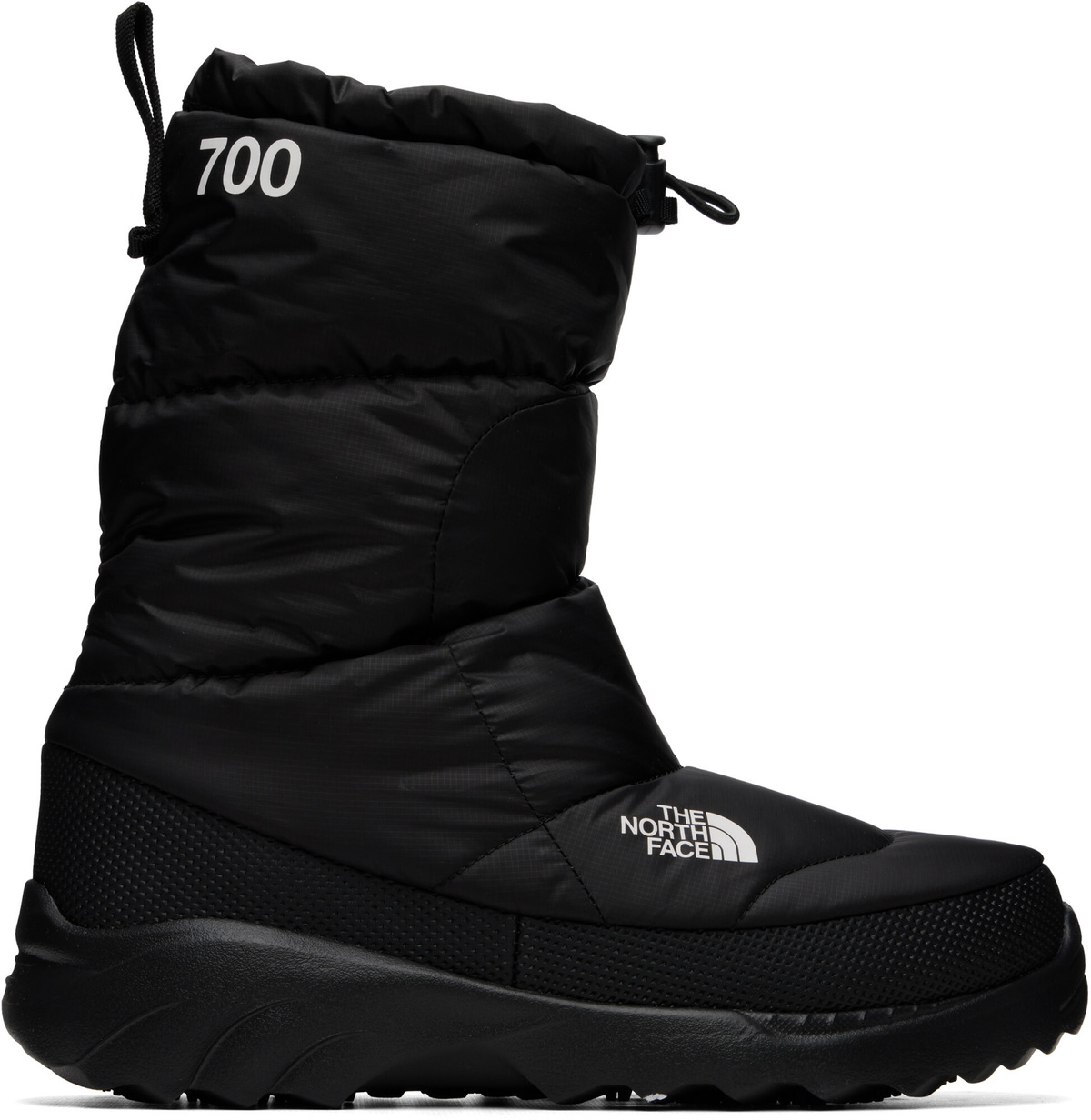 The North Face Black Nuptse Traction Boots