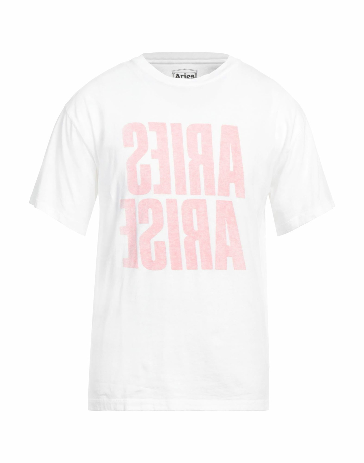 Aries Mens T-shirt in White