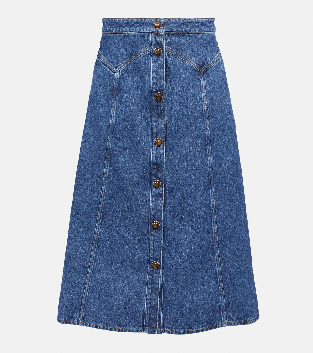 Chloe Denim Skirt Set