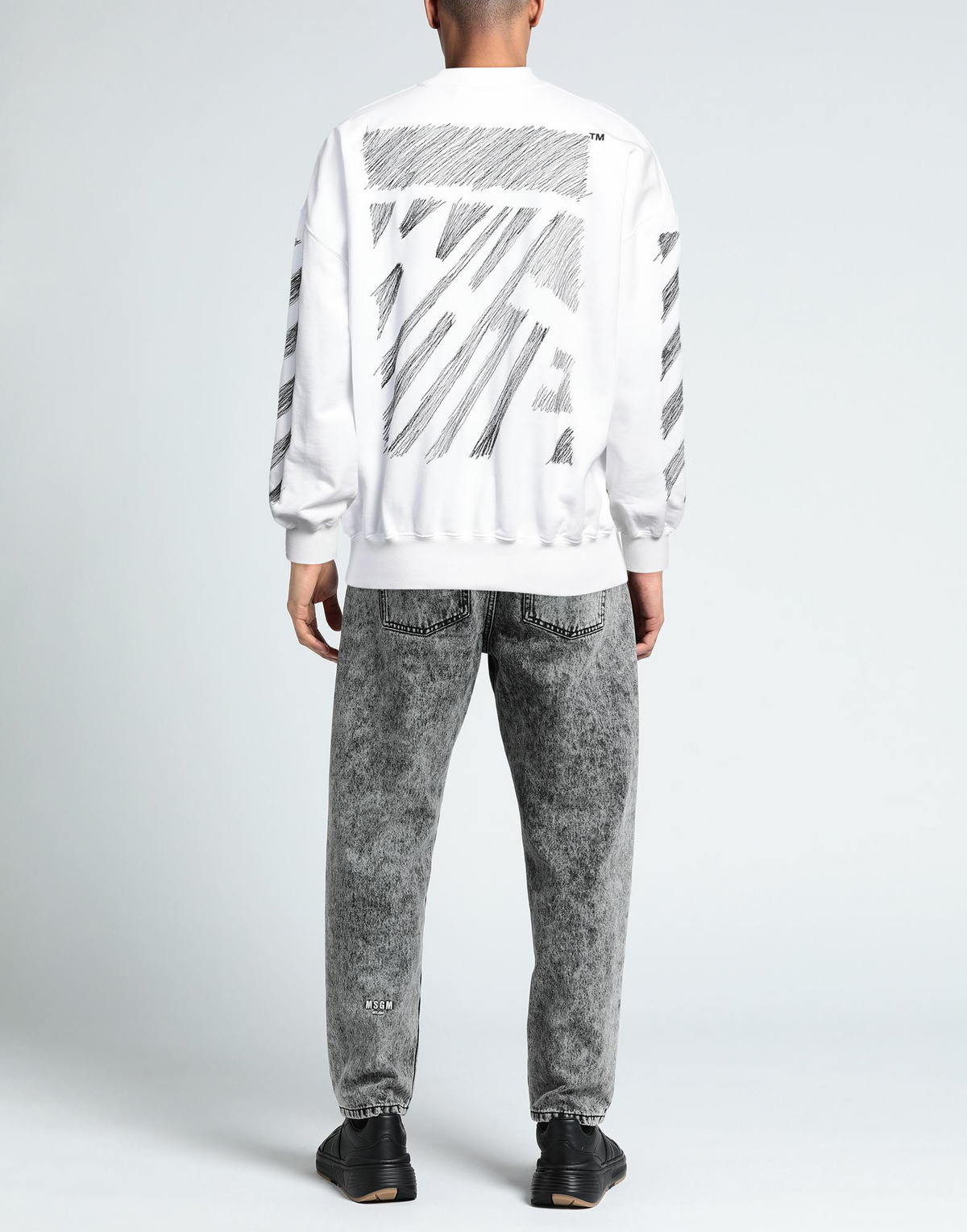 Off-white Mens Sweatshirt in White