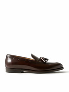 Brunello Cucinelli - Rizzi Tasselled Leather Loafers - Brown