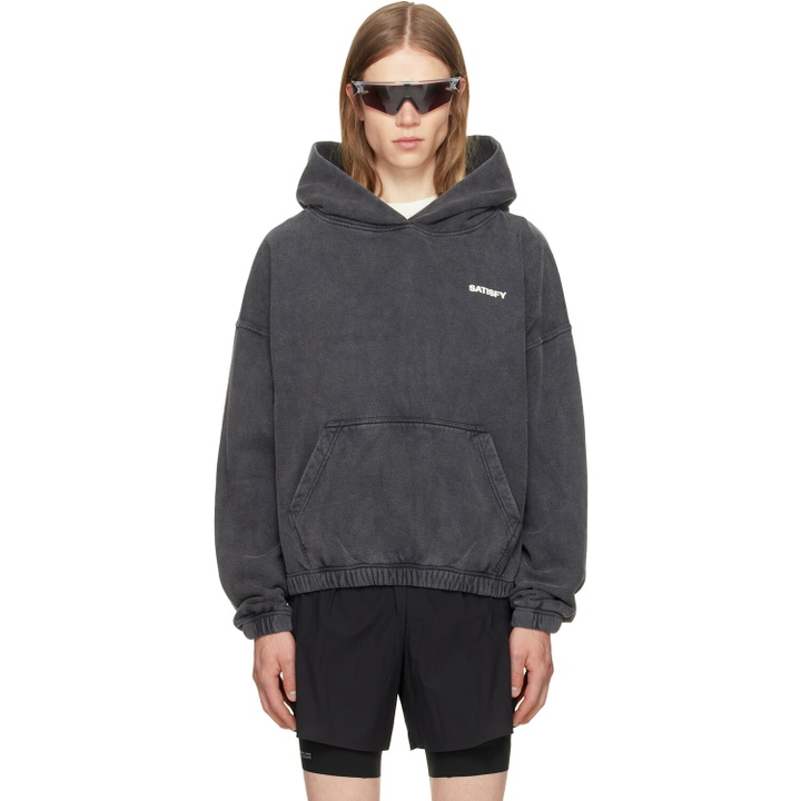 Photo: Satisfy Gray SoftCell Hoodie