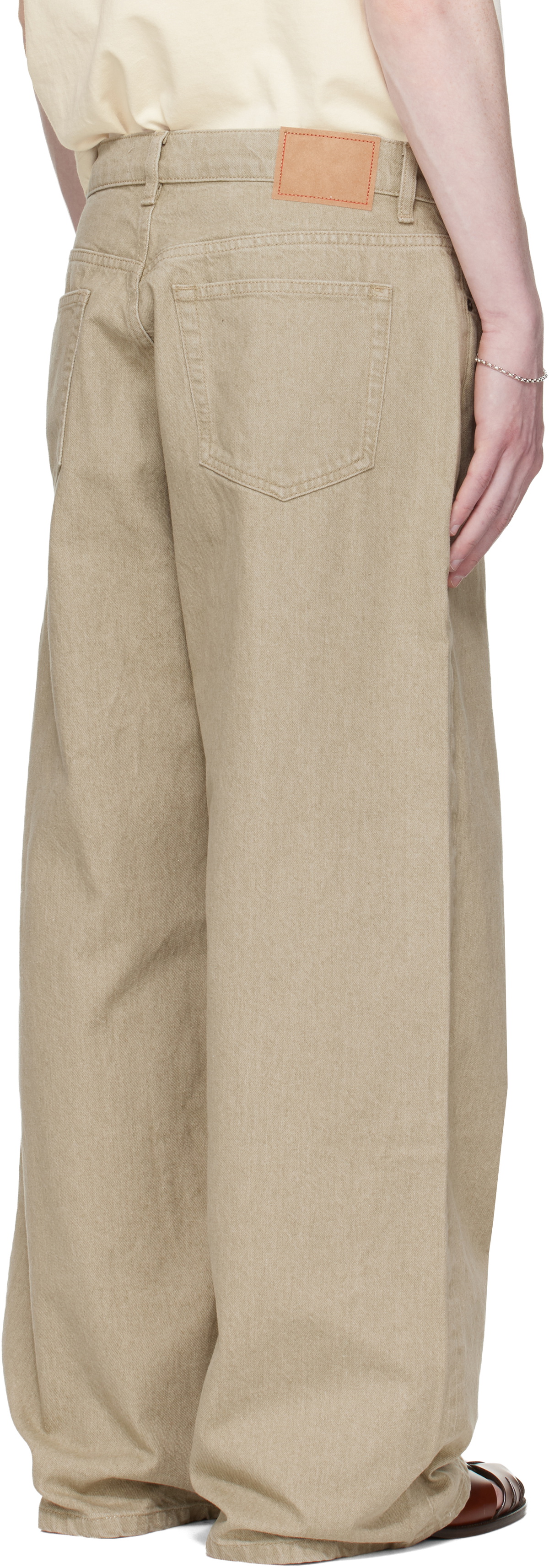 JEANERICA Beige Brera Jeans