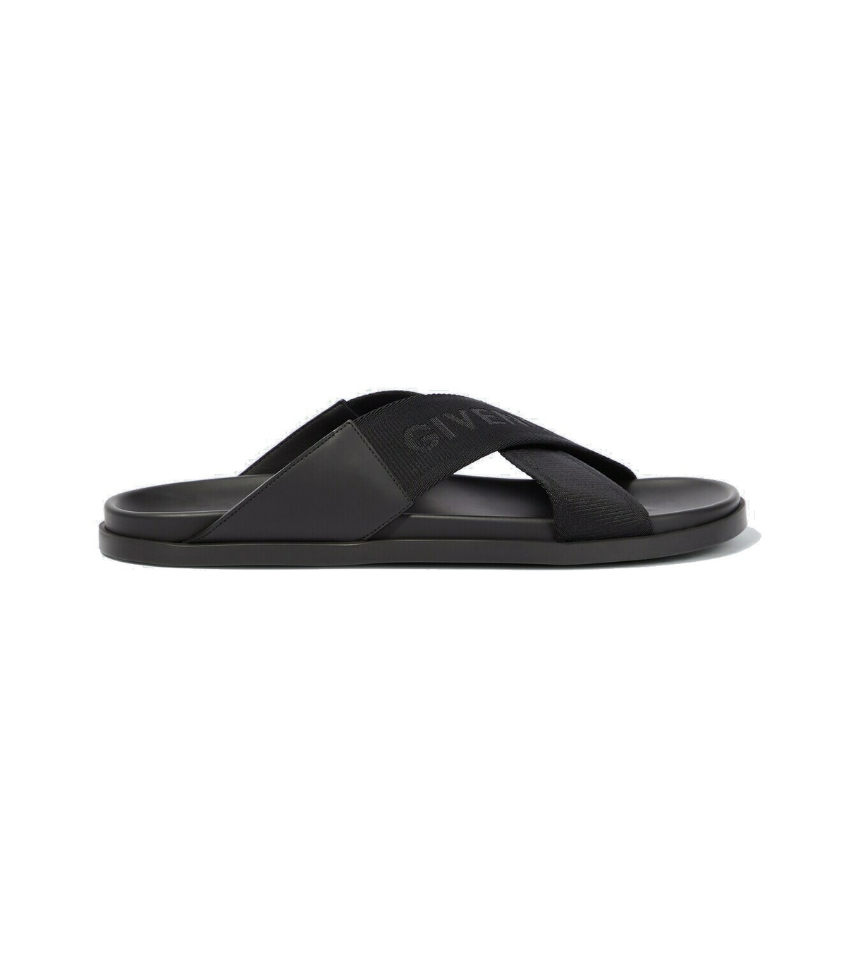 人気！【GIVENCHY】G Plage Monogram 72 プールスライド Givenchy: Black G Plage Monogram 72 Pool Slides | SSENSE 日本