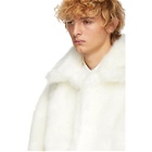 Landlord White Faux-Fur Capsule Jacket