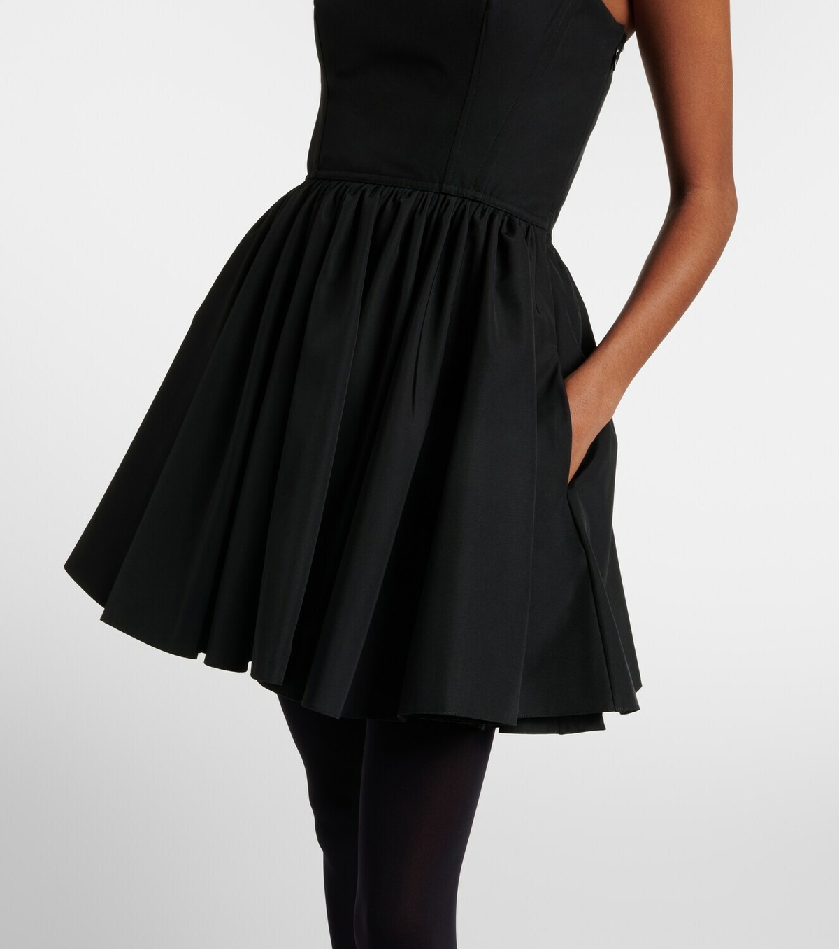 Alaïa Strapless corset dress