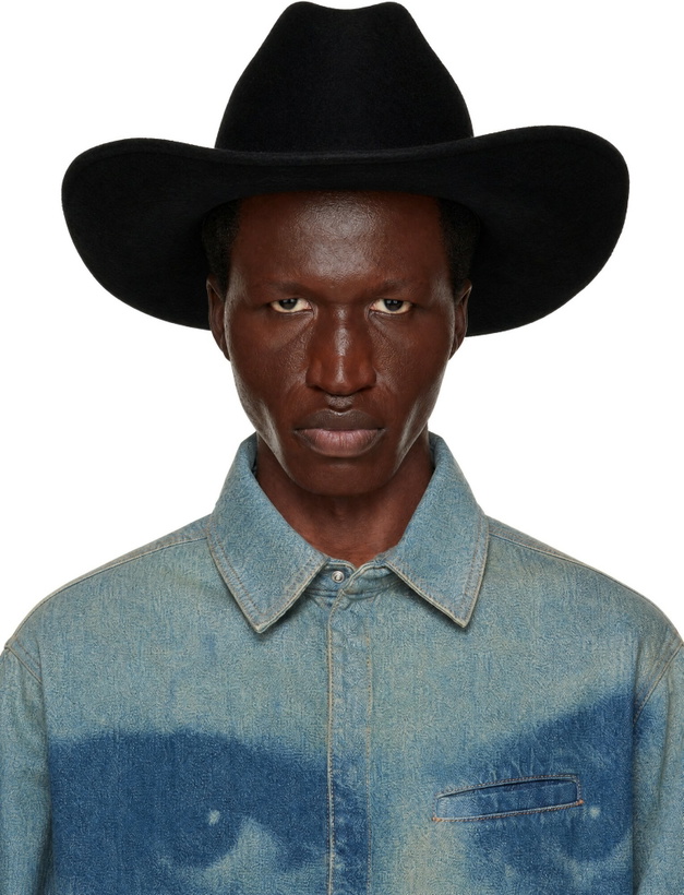 Photo: Jean Paul Gaultier Black 'The Cowboy' Hat