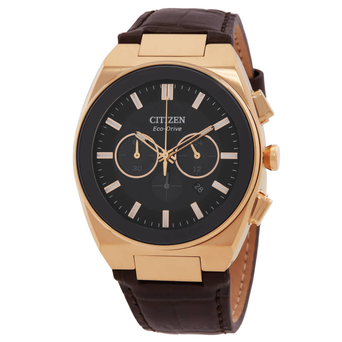 Citizen Axiom SC Chronograph Black Dial Mens Watch CA4583-01E