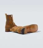 Acne Studios Distressed suede ankle boots