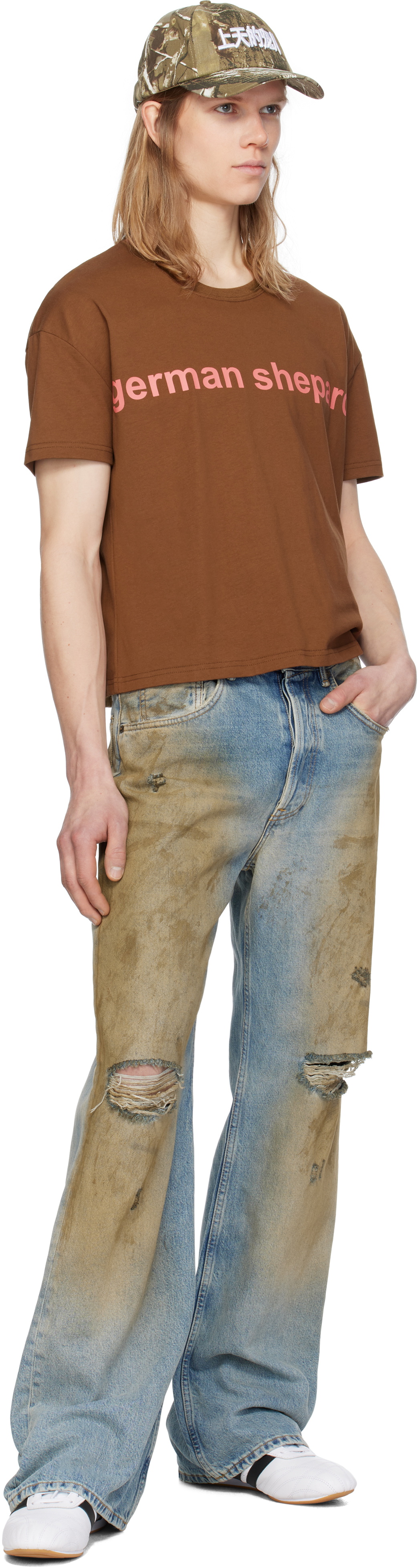 Praying Brown 'German Shepherd' T-shirt