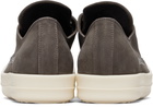 Rick Owens Gray Temple Extreme Low Sneakers