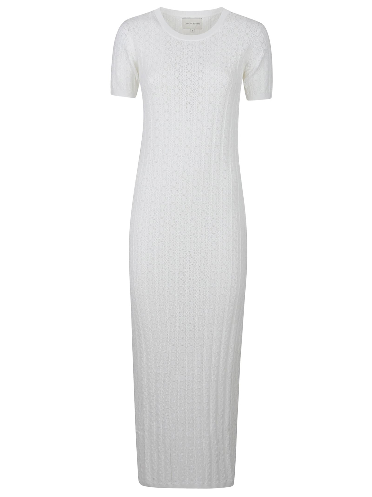 ワンピース Loulou Studio Skin pink wool Icon straight-cut dress Loulou Studio Skin Pink Wool Icon Straight-cut Dress Loulou