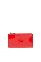 Diesel Card holder with glossy finish - Card cases Womens in Red