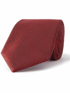 Canali - 7.5cm Silk-Jacquard Tie