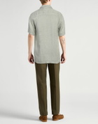 Lardini Mens Shirt in Sage green