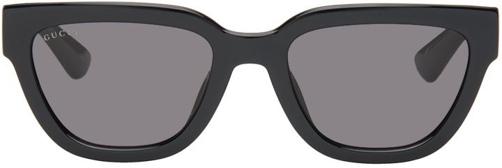 Photo: Gucci Black Square Sunglasses