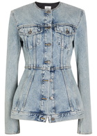 Haikure Temple Denim Jacket Blue