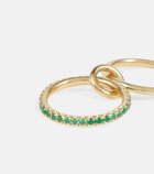 Spinelli Kilcollin - Marigold 18kt yellow gold ring with emeralds