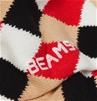 Beams Plus - Cotton-Blend Jacquard Socks - Neutrals